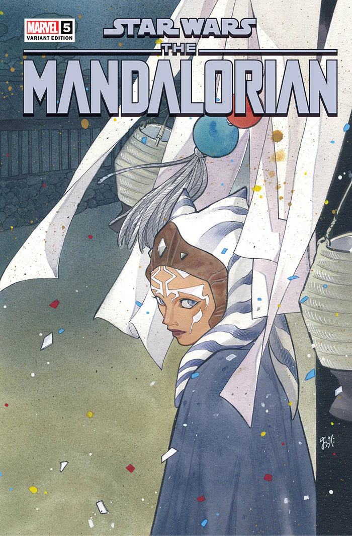 Star Wars: The Mandalorian Season 2 #5 Peach Momoko Trade Variant - Marvel Comics