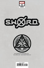S.W.O.R.D. #6 Unknown Comics Jay Anacleto Exclusive Trade Variant - Marvel Comics