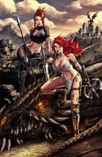 Red Sonja Age of Chaos #3 Unknown Comics Creees Exclusive Virgin Variant
