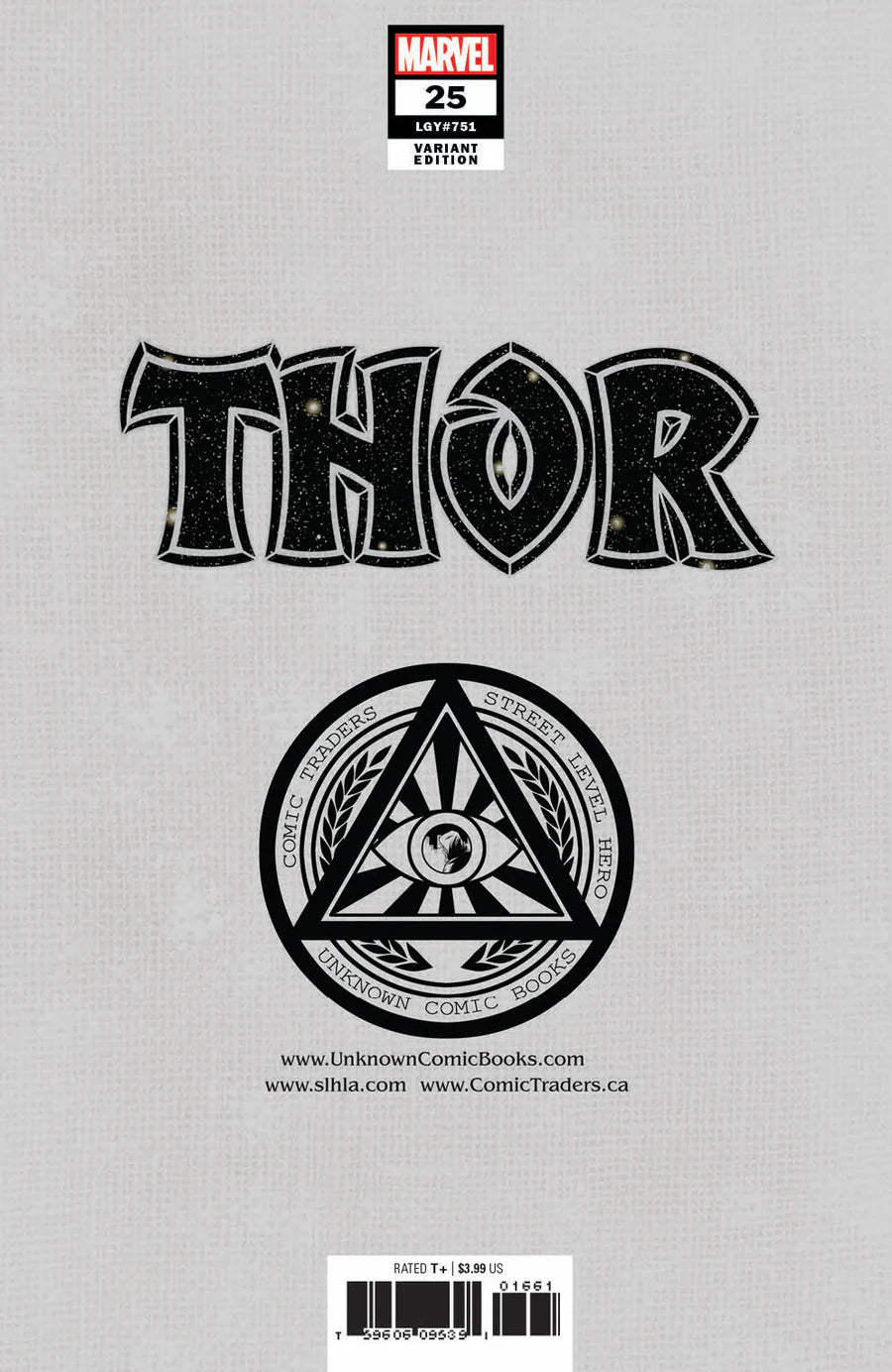 Thor #25 Unknown Comics Sabine Rich Exclusive Trade - Marvel Comics