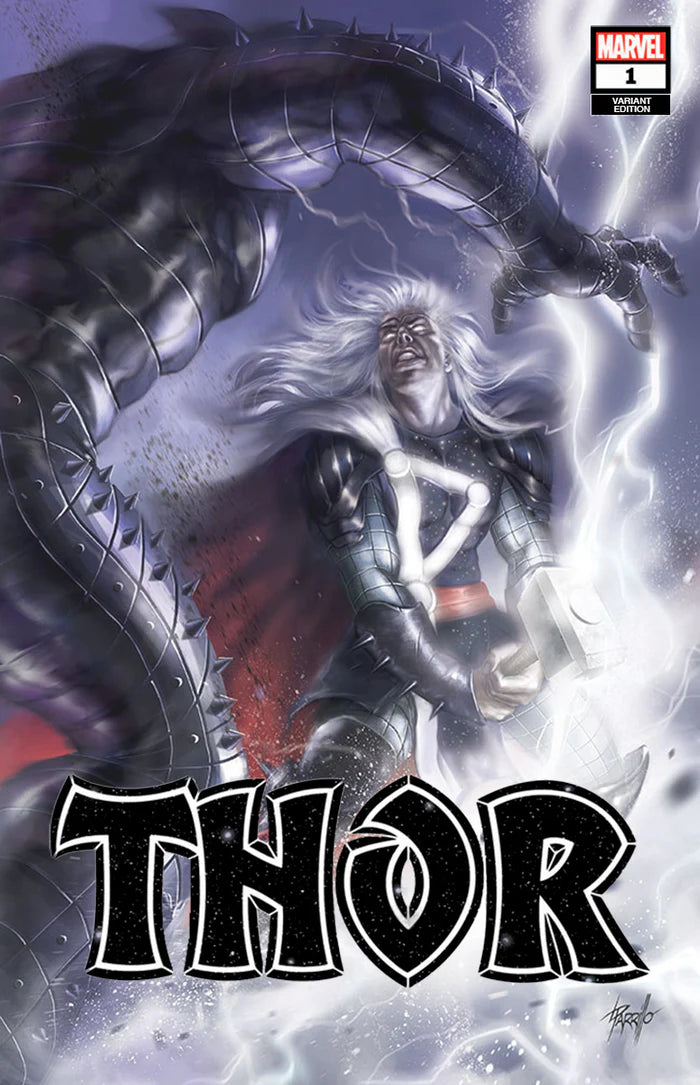 Thor #1 Unknown Comics Lucio Parrillo Exclusive Variant - Marvel Comics