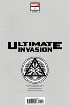 Ultimate Invasion #1 Unknown Comics Davide Paratore Exclusive Virgin Variant - Marvel Comics