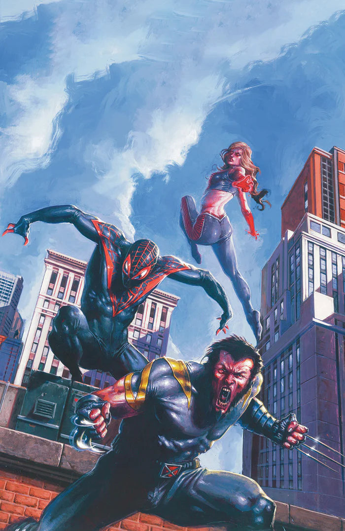 Ultimate Invasion #1 Unknown Comics Davide Paratore Exclusive Virgin Variant - Marvel Comics