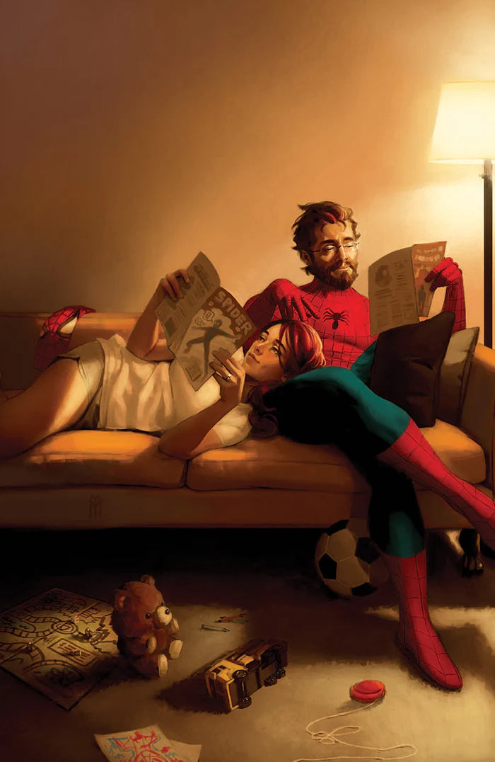 Ultimate Spider-Man #10 Unknown Comics Miguel Mercado Exclusive Virgin Variant - Marvel Comics