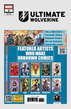 Ultimate Wolverine #2 Unknown Comics Ivan Tao Exclusive Trade Variant