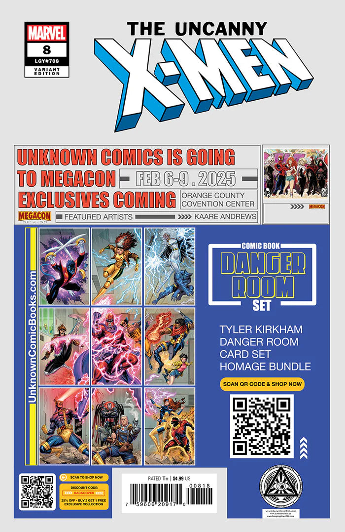 Uncanny X-Men #8 Unknown Comics Leirix Exclusive Trade Variant - Marvel Comics