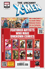 Uncanny X-Men #13 Unknown Comics Alexander Lozano Exclusive Trade Variant - Marvel Comics