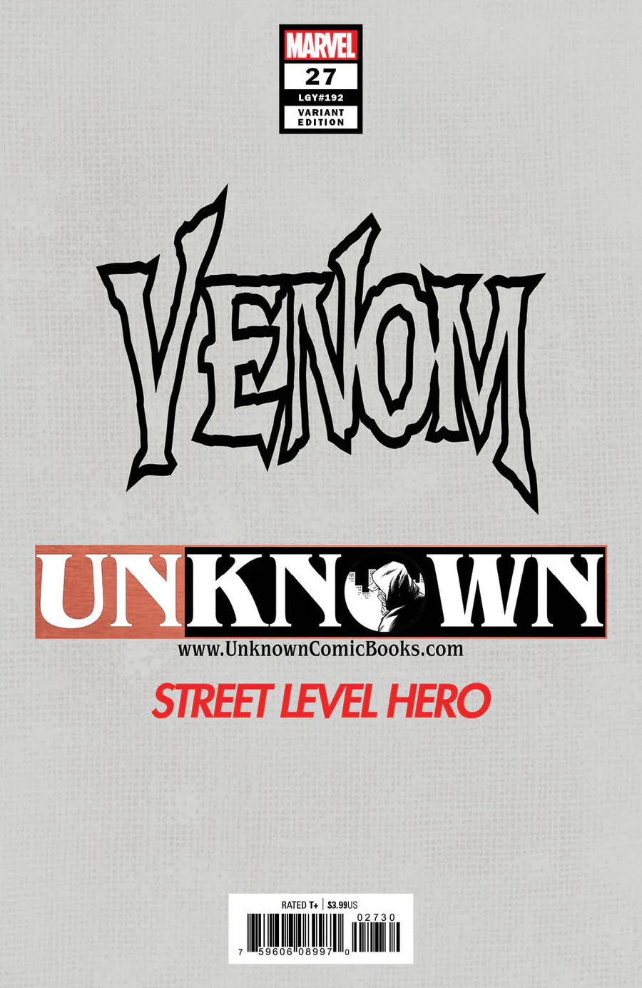 Venom #27 Tyler Kirkham Exclusive Secret Variant - Unknown Comics