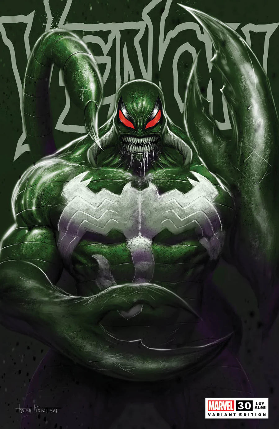 Venom #30 Unknown Comics Tyler Kirkham Exclusive Trade Variant