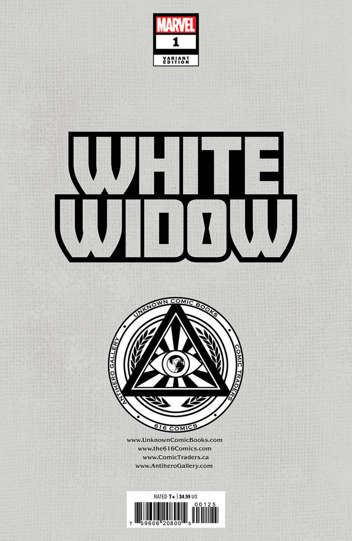 White Widow #1 Miguel Mercado Exclusive Variant - Unknown Comics