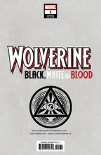 Wolverine: Black, White & Blood #1 Unknown Comics Tyler Kirkham Exclusive Trade Variant - Marvel Comics