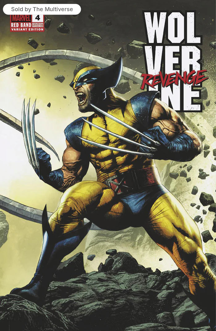 Wolverine: Revenge Red Band #4 Unknown Comics Mico Suayan Exclusive Connecting Cover Trade Variant [Polybagged]