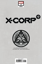 X-Corp #2 Unknown Comics Derrick Chew Exclusive Trade Variant (Hellfire Gala) - Marvel Comics