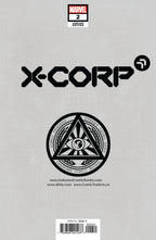 X-Corp #3 Unknown Comics Stephen Segovia Exclusive Virgin Variant - Marvel Comics