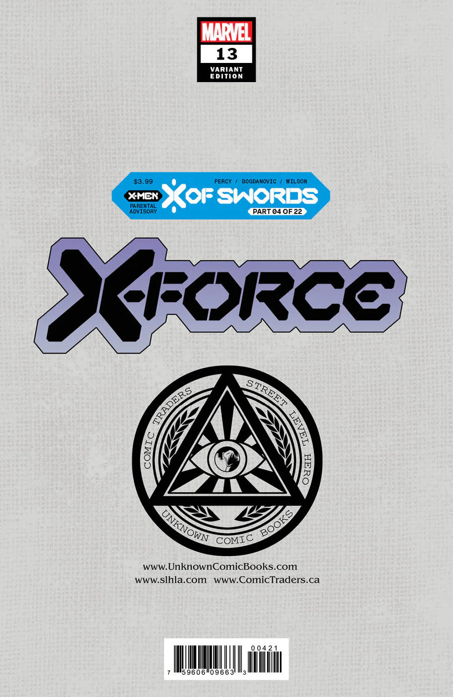 X-Force #13 Marco Mastrazzo Trade Variant - Marvel Comics