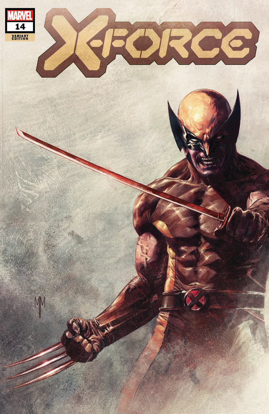 X-Force #14 Unknown Comics Marco Mastrazzo Exclusive Trade Variant [X of Swords]