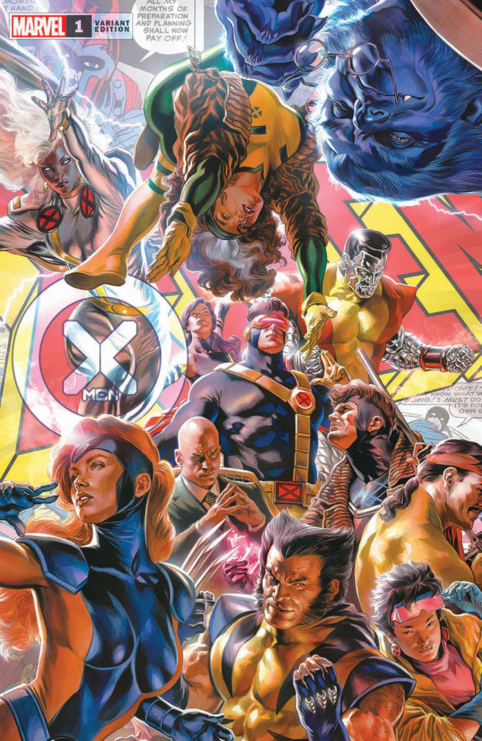 X-Men #1 Unknown Comics Felipe Massafera Exclusive Trade Variant - Marvel Comics