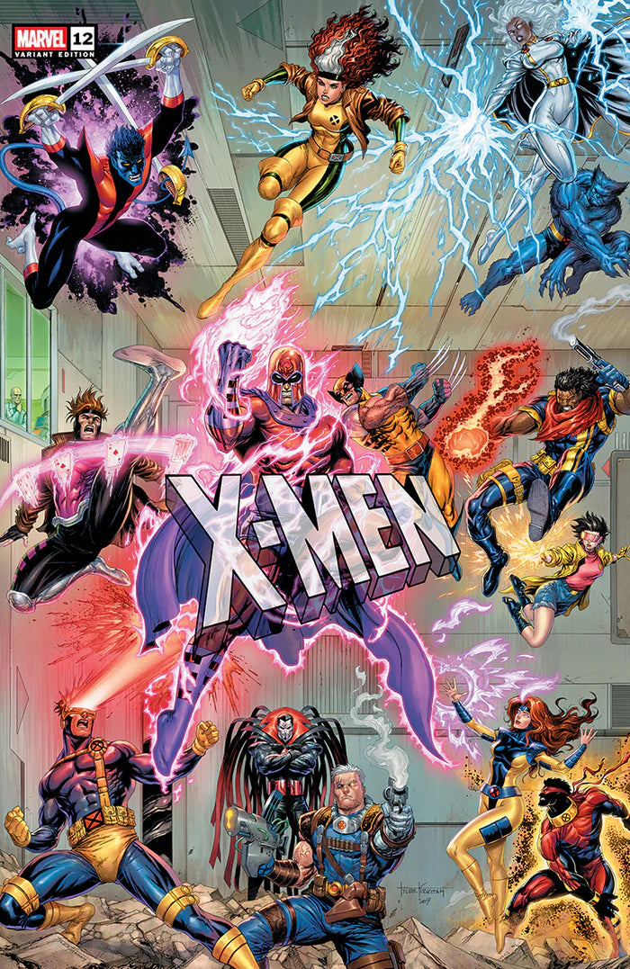 X-Men #12 Unknown Comic Tyler Kirkham Connecting Cover Exclusive Trade - Marvel Comics