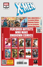 X-Men #15 Unknown Comics Miguel Mercado Exclusive Trade Variant - Marvel Comics