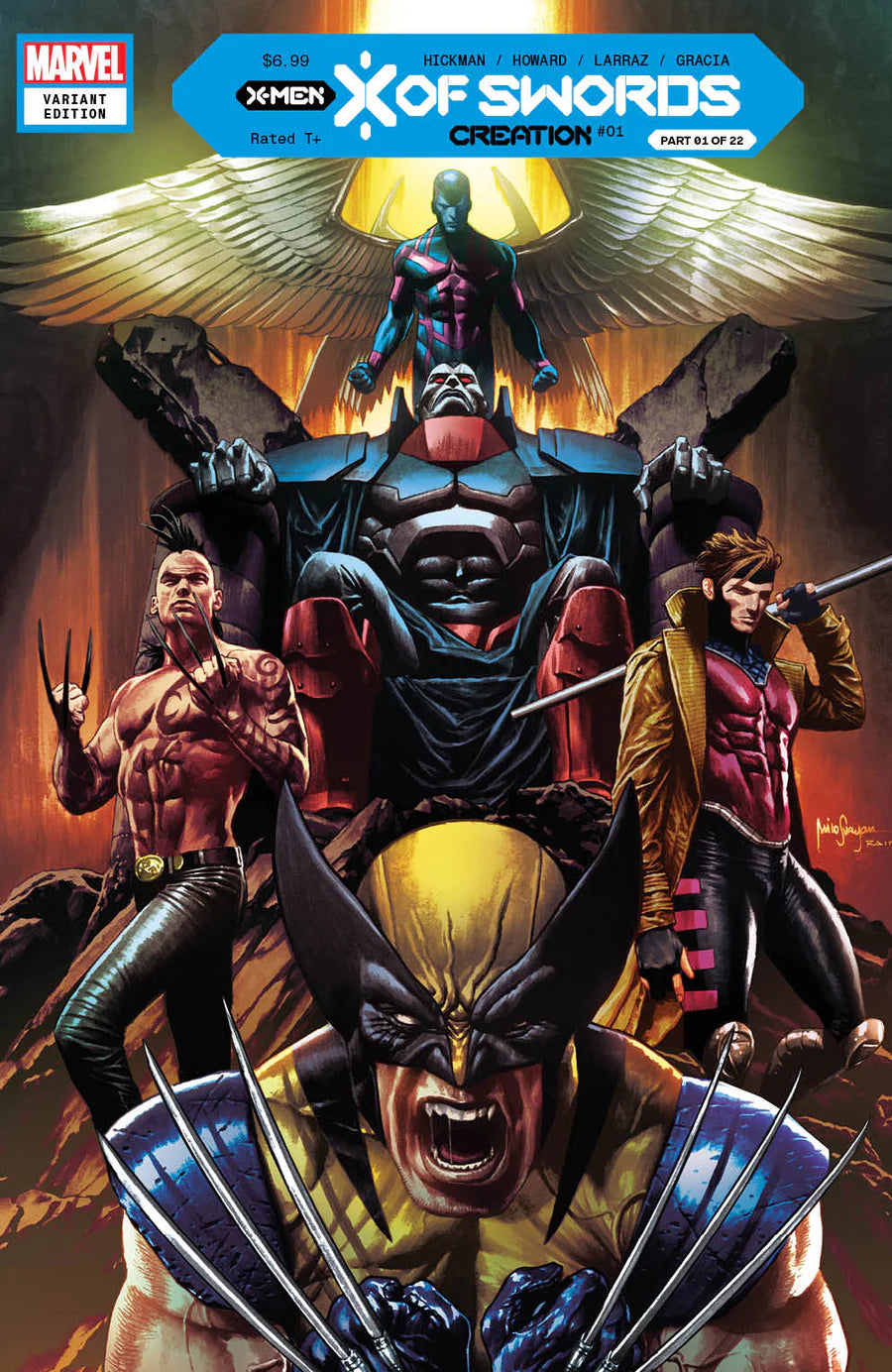 X of Swords: Creation #1 Unknown Comics Mico Suayan Exclusive Trade Variant - Marvel Comics