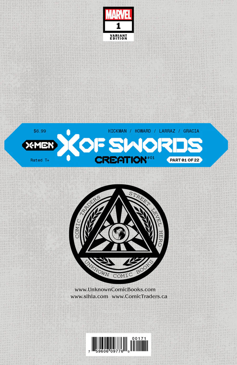 X of Swords: Creation #1 Unknown Comics Mico Suayan Exclusive Trade Variant - Marvel Comics