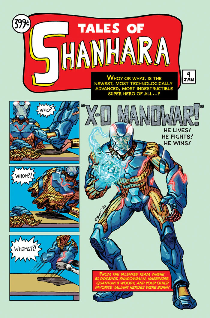 X-O Manowar (2020) #4 Unknown Comics Ryan Browne Exclusive Trade Variant - Valiant Comics