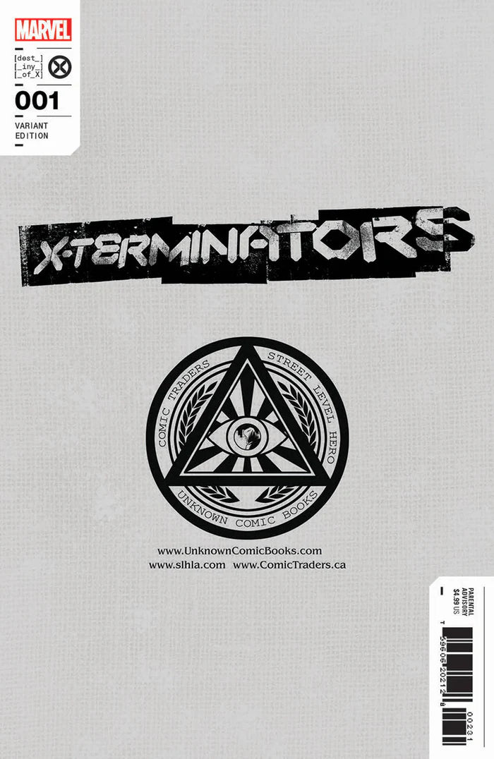 X-Terminators #1 Unknown Comics David Nakayama Exclusive Virgin Variant - Marvel Comics