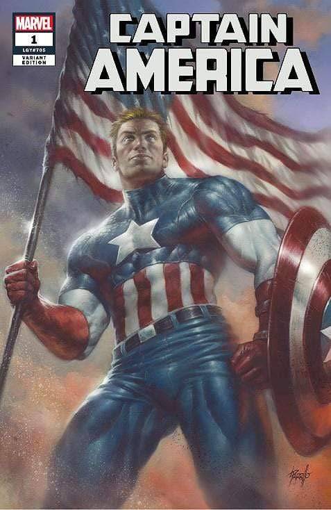 Captain America #1 Lucio Parrillo Trade Dress Variant