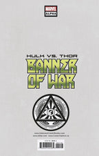 Hulk Vs. Thor: Banner of War Alpha #1 Unknown Comics Tyler Kirkham Exclusive Trade Variant - Marvel Comics