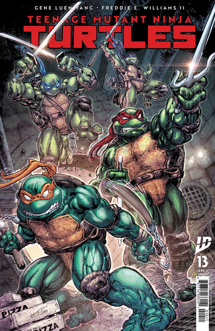 Teenage Mutant Ninja Turtles #13 Cover A (Williams II) - IDW Publishing