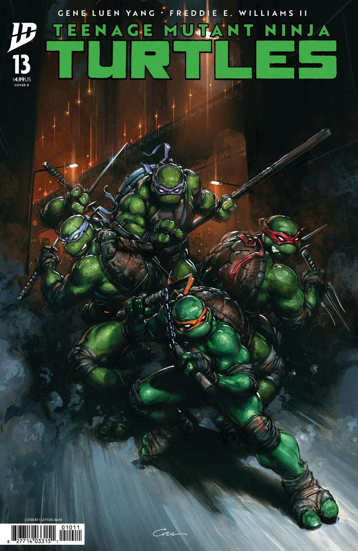 Teenage Mutant Ninja Turtles #13 Variant D (Crain) - IDW Publishing