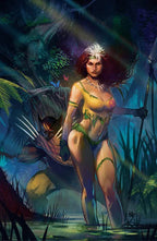 WOLVERINE #29 BEN HARVEY 616 Virgin Variant Savage Land Rogue