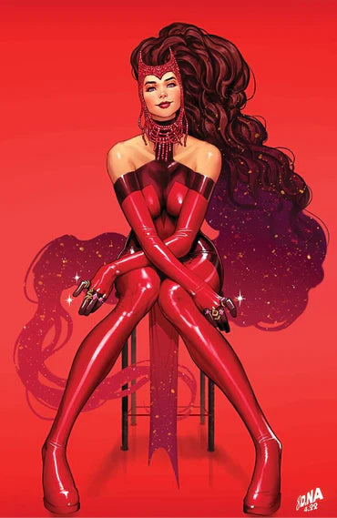 A.X.E.: Eve of Judgment #1 Nakayama Unknown Comics 616 Virgin Variant Scarlet Witch - Marvel Comics