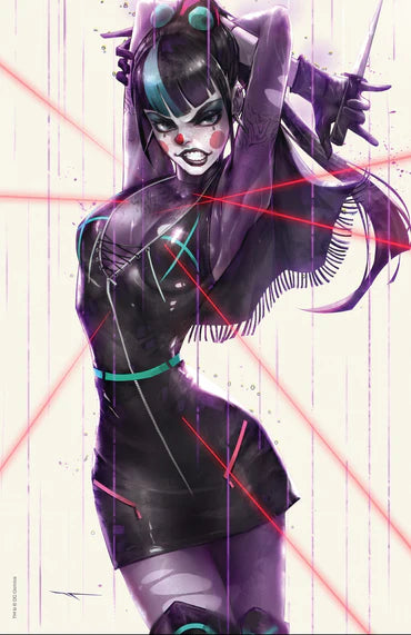 Punchline: The Gotham Game #1 Ivan Tao 616 Comics Exclusive Virgin Card Stock Variant - DC Comics