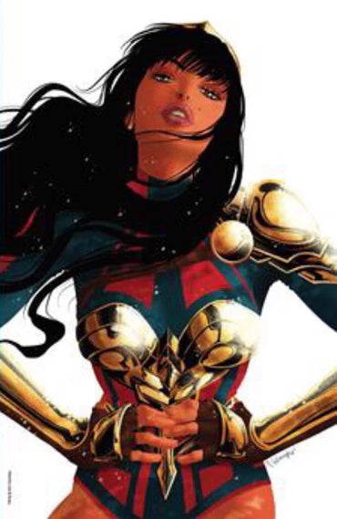 WONDER GIRL #1 RAFAEL GRAMPA Team Spot Foil Card Stock Variant Yara Flor