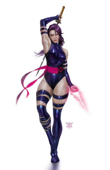X-Men #19 Miguel Mercado Unknown 616 Comics Exclusive Psylocke Virgin Variant - Marvel Comics