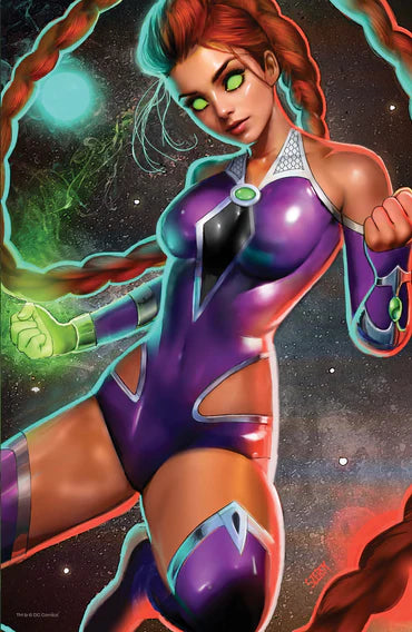 Titans #1 Nathan Szerdy 616 Comics Starfire Virgin Foil Variant C - DC Comics