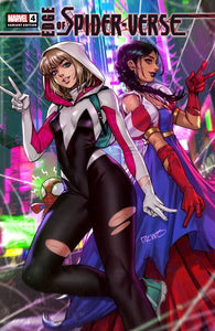 EDGE OF SPIDER-VERSE #4 DERRICK CHEW 616 SPINSTRESS Trade Dress Variant