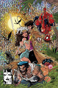 Rogue & Gambit #1 Kaare Andrews 90s Virgin Variant - Marvel Comics