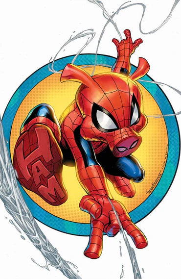 Edge of Spider-Verse #4 Kirkham Unknown 616 Virgin Variant Spider-Ham
