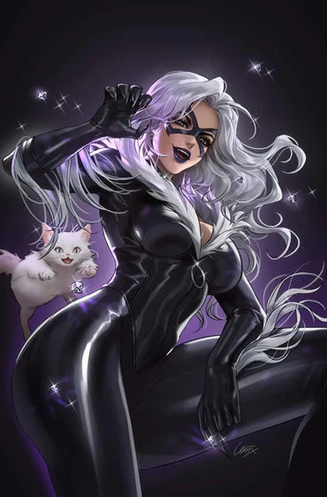 Amazing Spider-Man #34 Leirix Li Exclusive Black Cat Virgin Variant - Marvel Comics