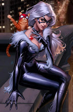 Amazing Spider-Man #33 Ejikure Black Cat Virgin Variant - Marvel Comics