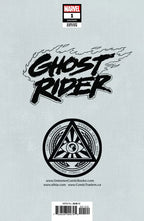 Ghost Rider #1 Marco Mastrazzo Unknown Comics / 616 Comics Exclusive Trade Dress Variant - Marvel Comics
