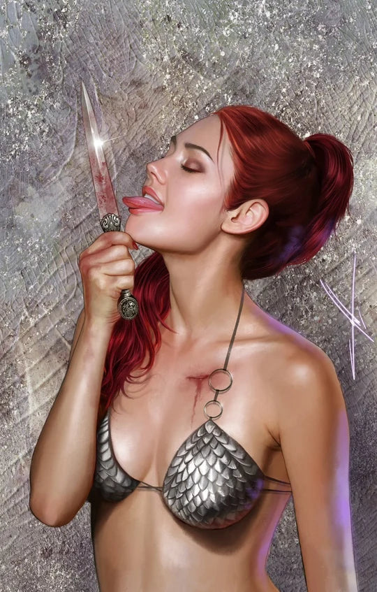 Vampirella vs. Red Sonja #1 – Carla Cohen Red Sonja Virgin Variant