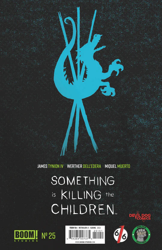 Something Is Killing The Children #25 John Giang 616 Cutter Red Alert Trade - Boom! Studios