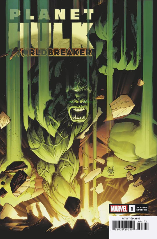 Planet Hulk: Worldbreaker #1 Adam Kubert 1:25 Ratio Variant - Marvel Comics