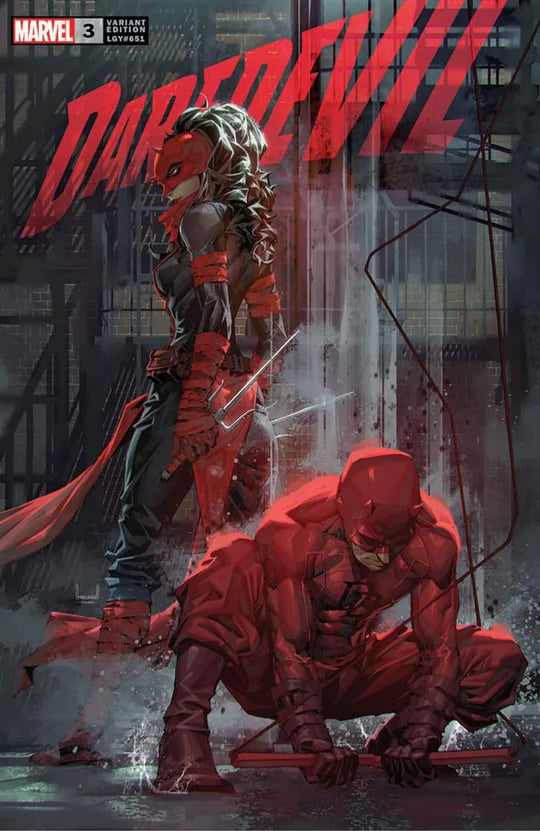 Daredevil #3 Kael Ngu Unknown 616 Exclusive Trade Variant Elektra - Marvel Comics
