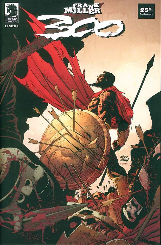 FRANK MILLER'S 300 25th ANNIVERSARY MEGACON 2023 ANDY KUBERT Trade Dress Variant - Dark Horse Comics