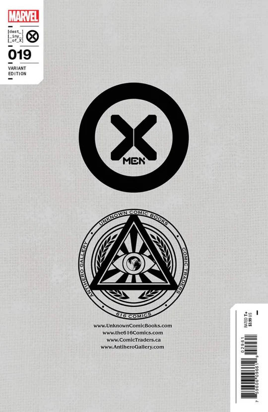 X-Men #19 Miguel Mercado Unknown 616 Comics Exclusive Psylocke Virgin Variant - Marvel Comics