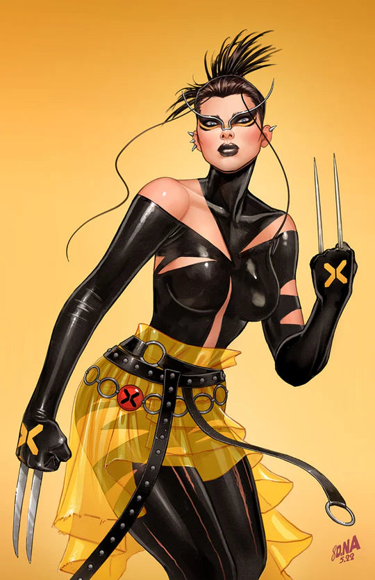 A.X.E.: Judgment Day #2 Nakayama Unknown 616 Comics Exclusive X-23 Wolverine Virgin Variant - Marvel Comics